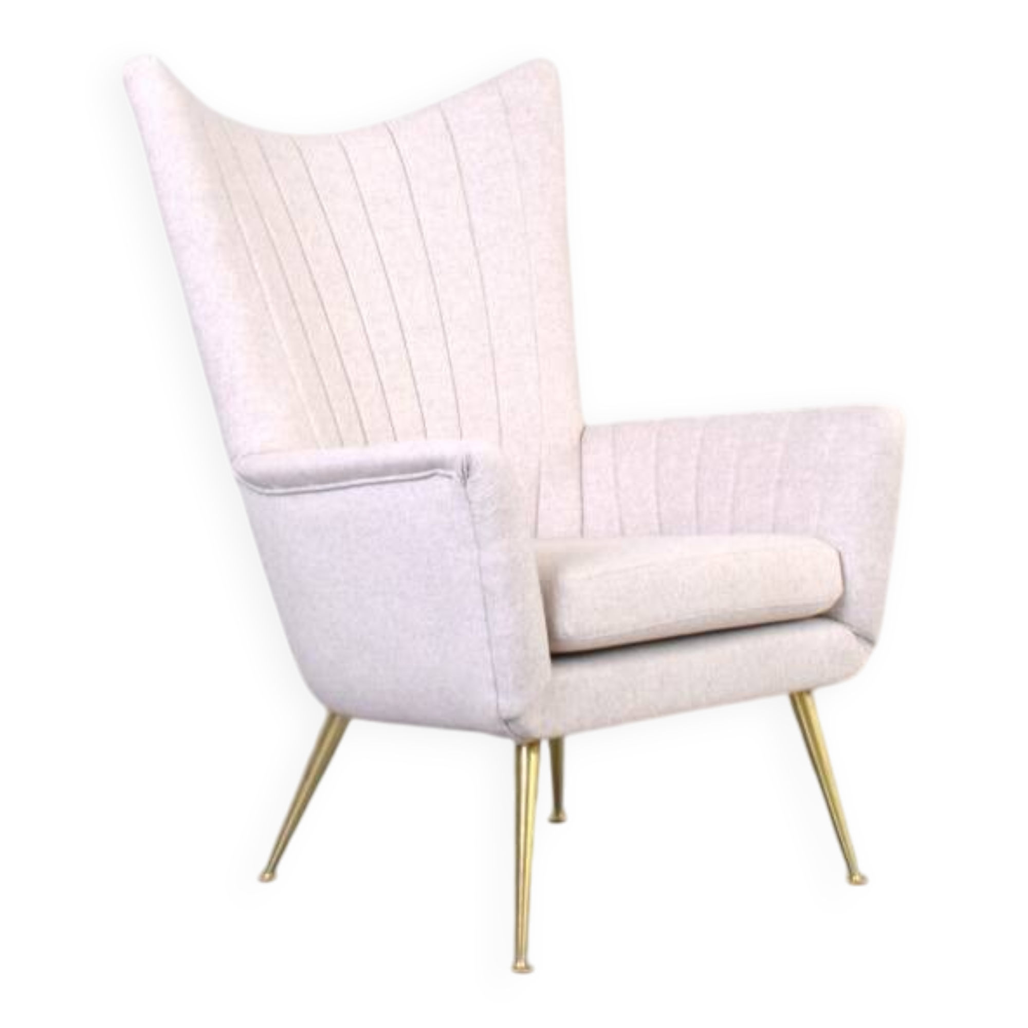 Mid-Century Italian Armchair, 1960s.