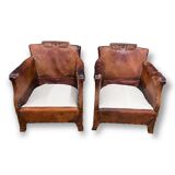 Sofa and 2 club armchairs