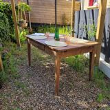 Table de ferme avec rallonge