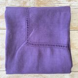 Purple tablecloth - 124x124 cm - Métis