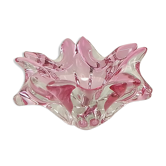 Pink glass pocket tray
