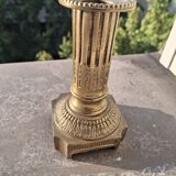 Empire style bronze candle holder