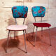 Paire de chaises vintages rénovées