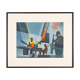 Jazz at Night, sérigraphie sur papier épais, 97 x 81 cm