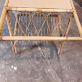 Rattan coffee table