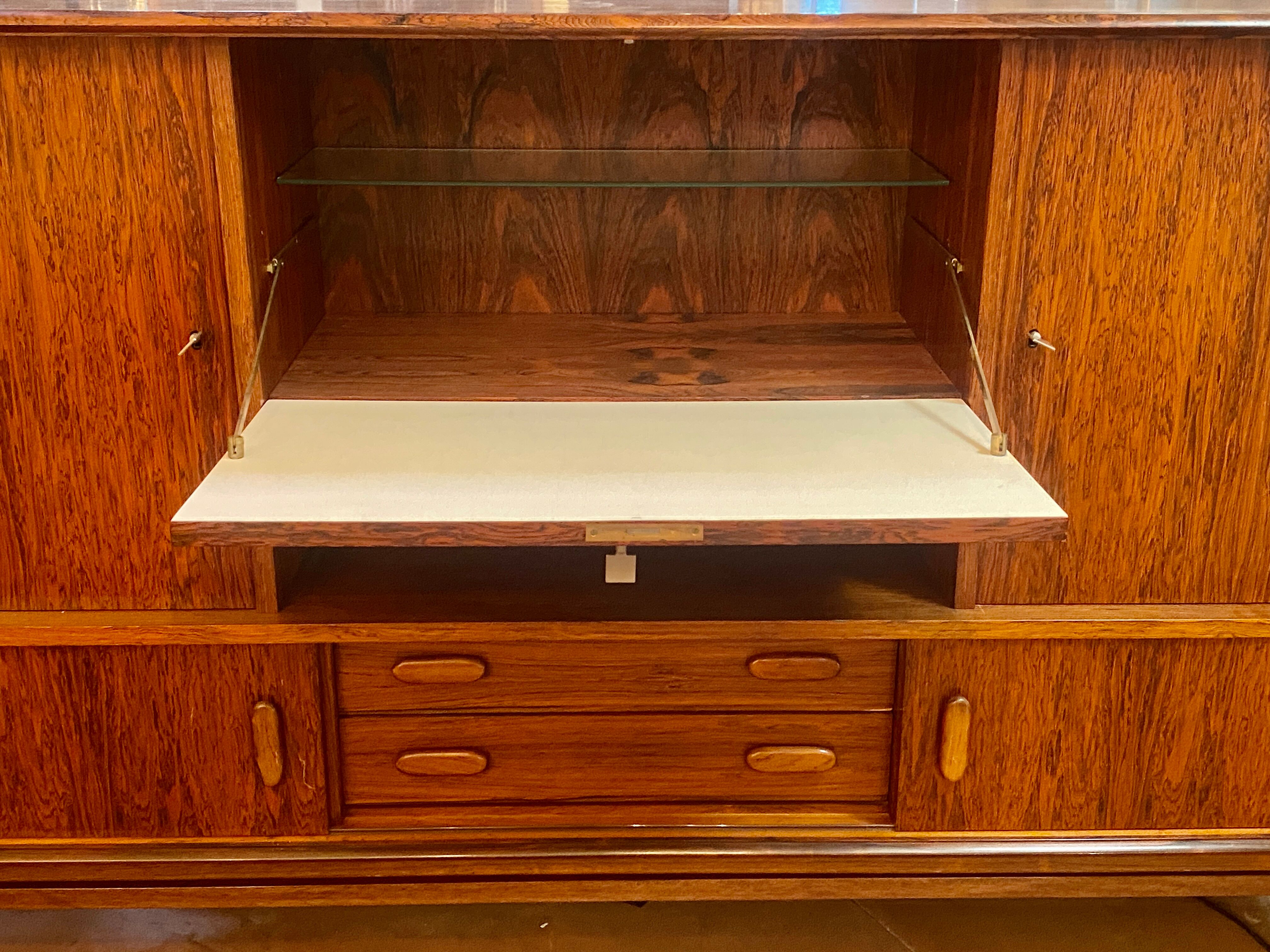Scandinavian row high rosewood rio for arno circa 60