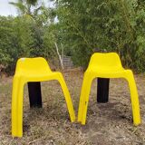 2 chaises ginger 1970