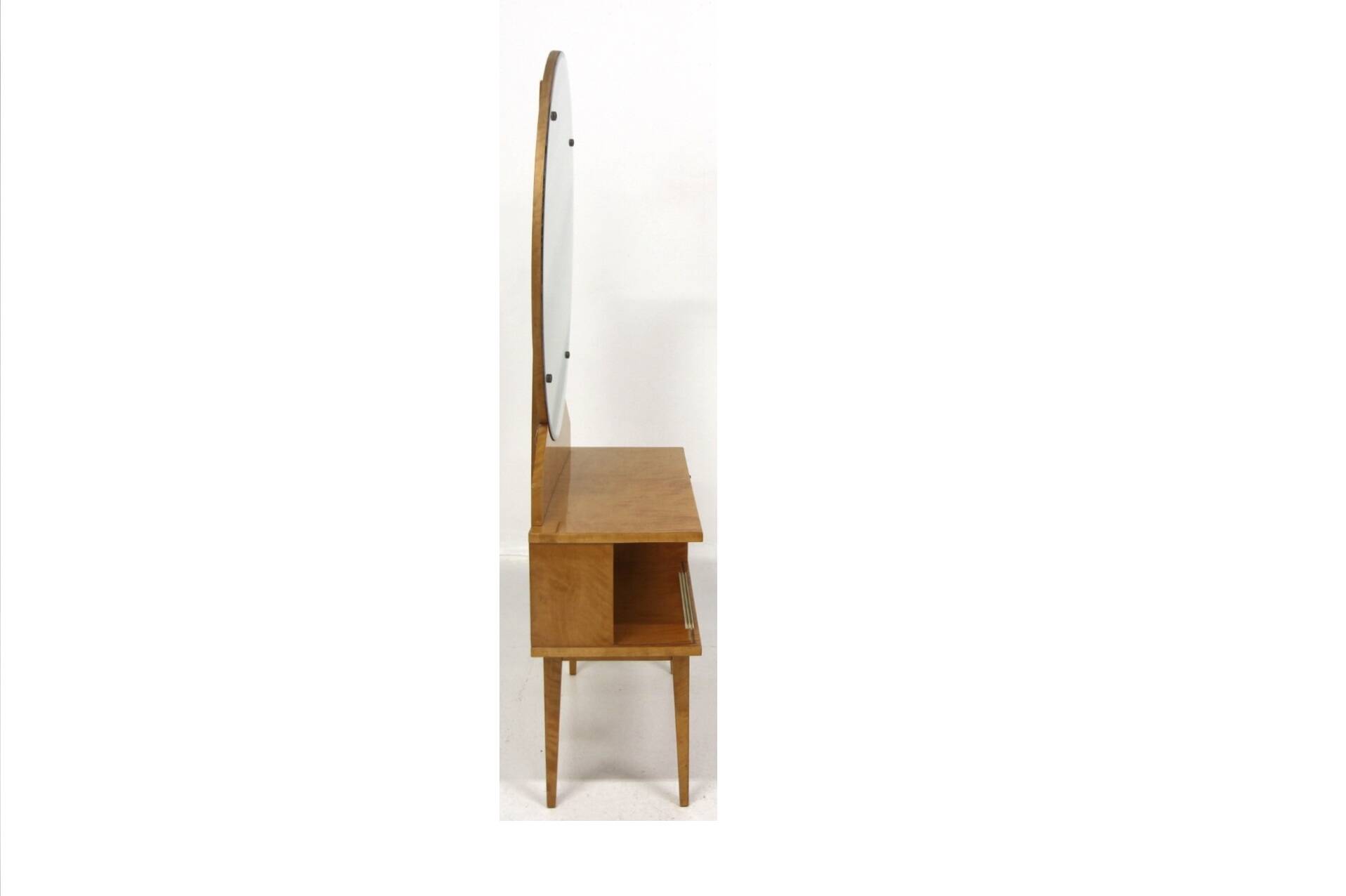 Scandinavian birch dressing table produced by Swedish Modern, Sweden, 1940