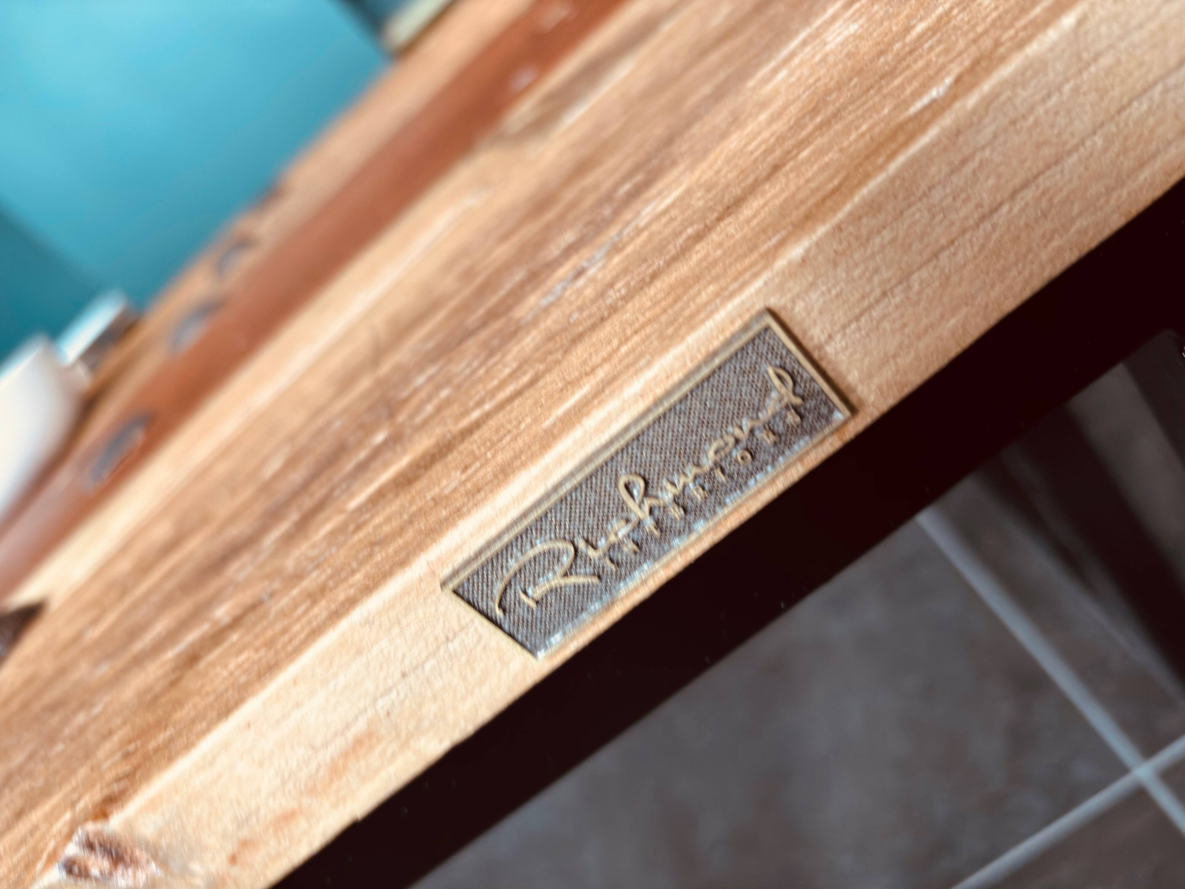 Richmond Interiors Coffee Table – Elm Wood & Metal