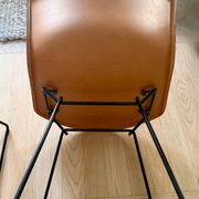 Set of 4 Bertoia chairs