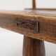 Traditional African hand-carved 'Baoulé' chair, 1920s