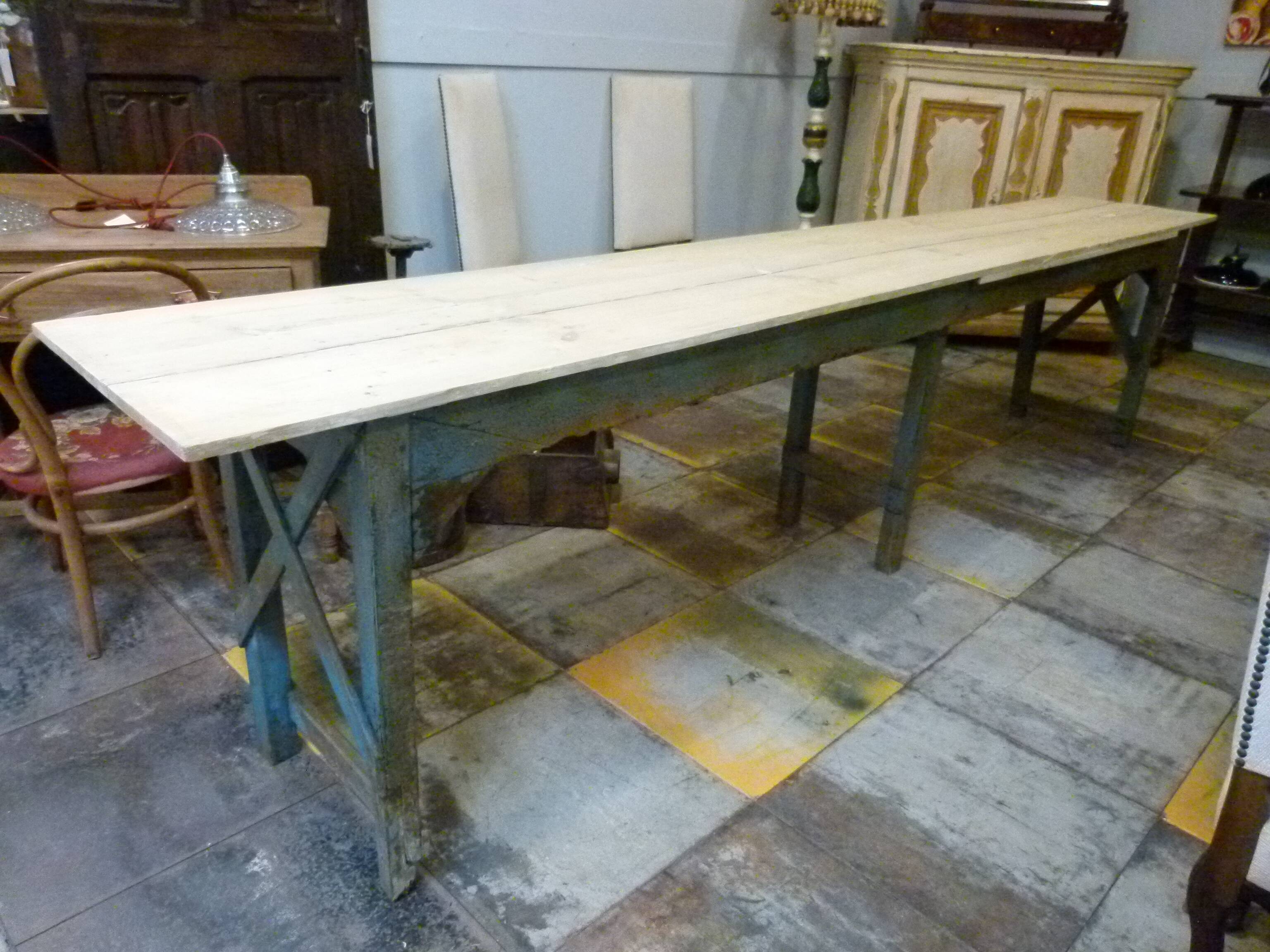 20th century craft table