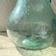 Pichet en verre  soufflé bullé  H24 cm