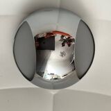 Shiny chrome dressing room light