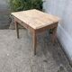 Low farmhouse table