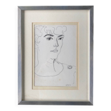 Drawing by Louis Latapie, circa 1960