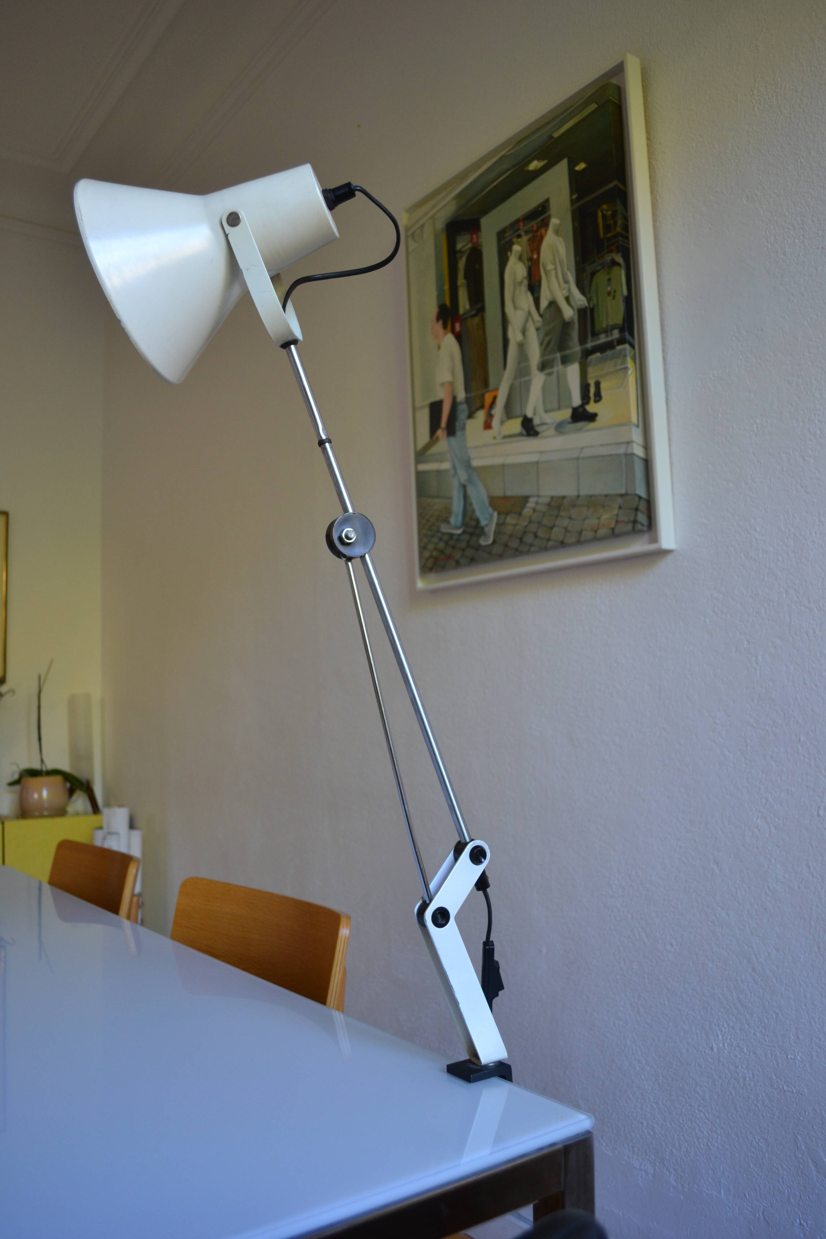 Lampe de bureau articulée vintage 1980 Ikéa A 401