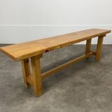 Vintage solid pine bench 150 cm