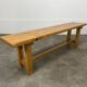 Vintage solid pine bench 150 cm