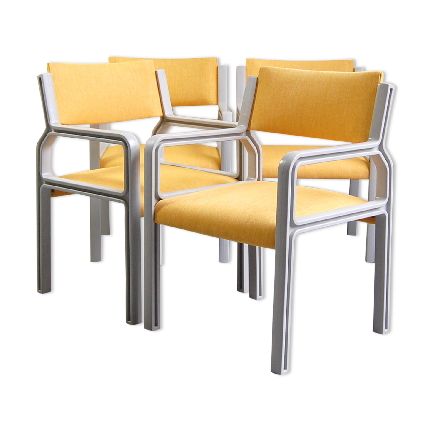 Suite of 4 chairs FP3007 by Pierre Mennen for Pastoe 1970s