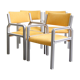 Suite of 4 chairs FP3007 by Pierre Mennen for Pastoe 1970s