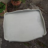 Pair of painted louis xv style bedside tables