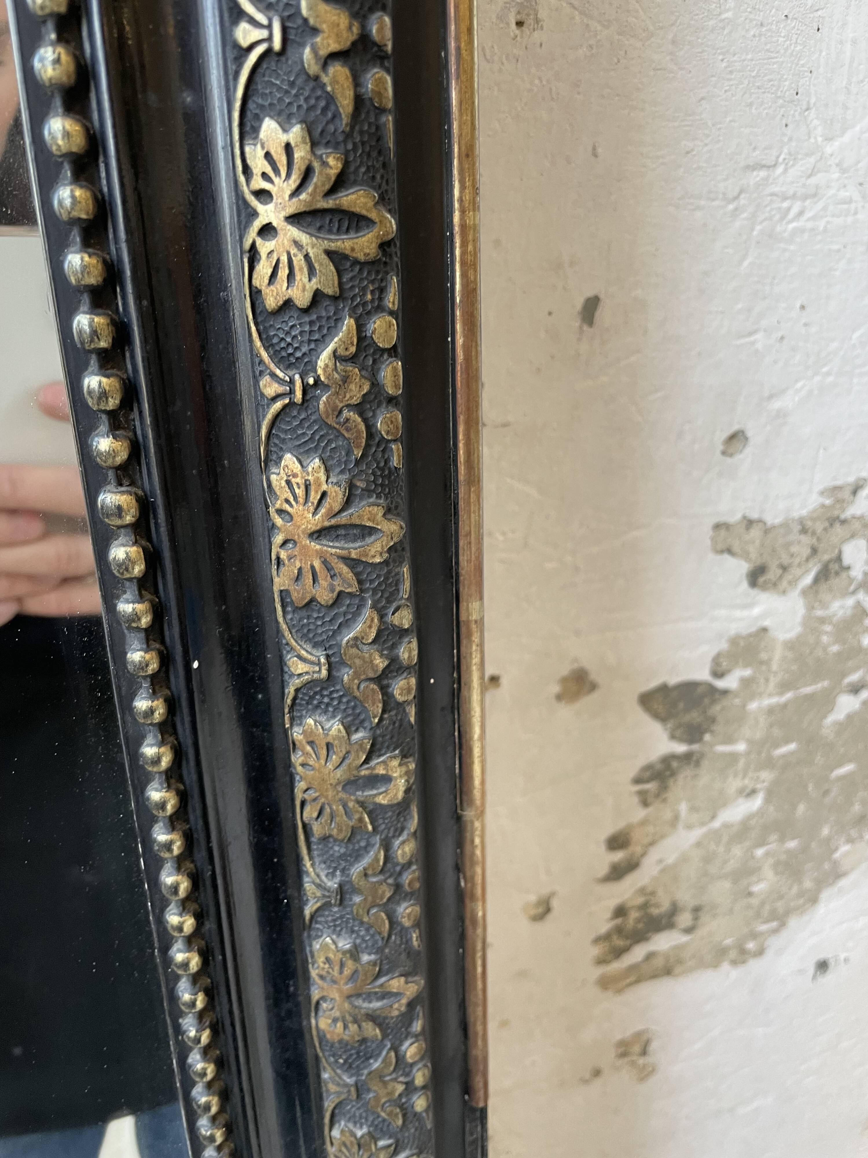 Louis Philippe XXL white mirror 2m