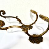Bronze coat hanger pair