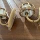 2 appliques rotin Louis Sognot