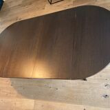 Table salle manger extensible Thonet chêne foncé