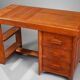 50s oak office by Pierre Bloch and Charles Dudouyt