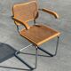 Chair model Cesca by Marcel Breuer with armrests B64