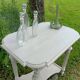 LouisXVI beige patinated console table