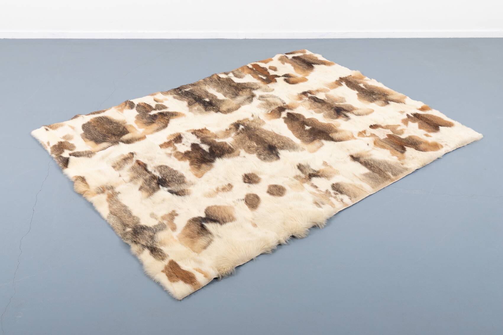 Italian design fur blanket/rug from Pietro Bruno