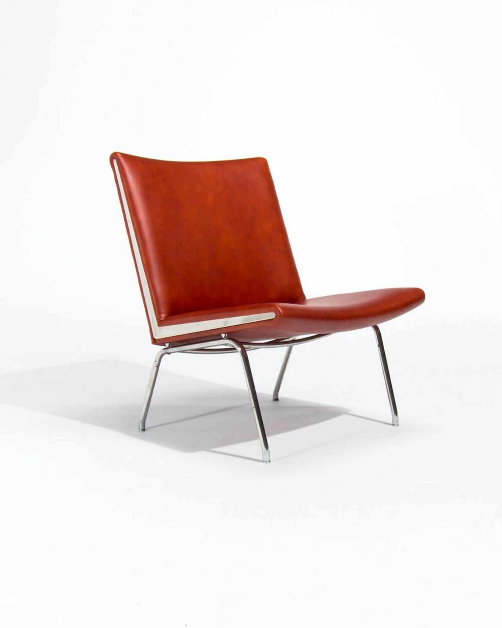 Danish Lounge Chair The Airport Chair Designed by Hans Wegner, 1950's