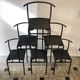 Set of 6 chairs Cerruti Baleri "café", Philippe Starck - 1980