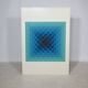 Victor Vasarely, Permutations, Signed EA Original Color screen print , 1960