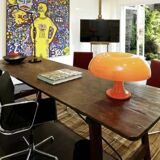 New 60s-70s style mushroom lamp. Italian design