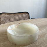 White onyx pocket tray