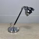 Modernist Art Deco desk lamp, chrome metal, 1930s/40s
