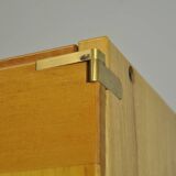 Vintage italian cabinet from the 20th century in beech wood by ibisco, 1970