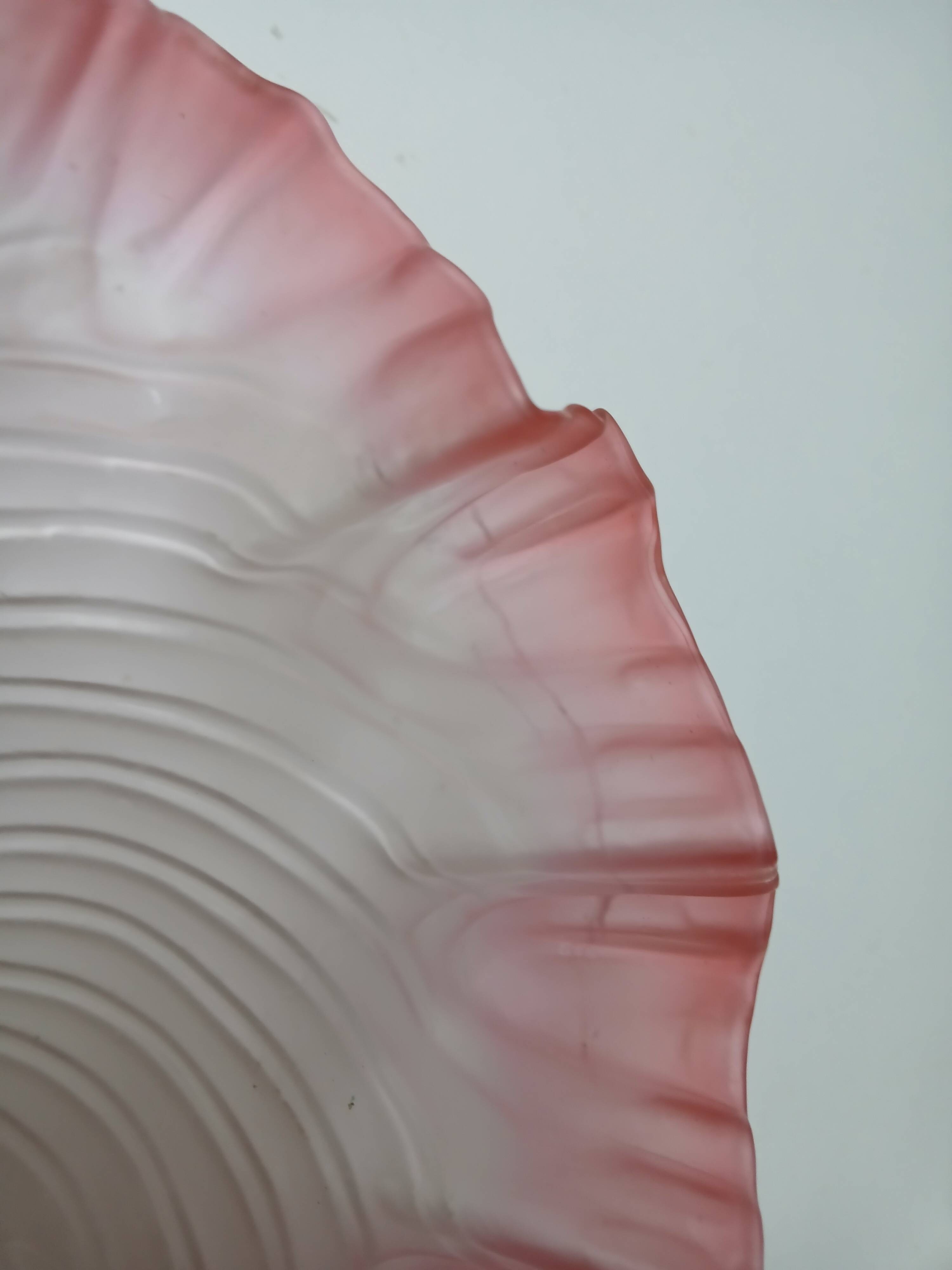 Vintage glass lampshade