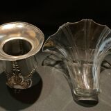 Art Nouveau fan vase