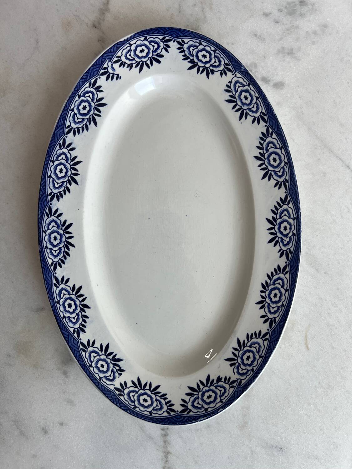 Capri Sarreguemines presentation dish