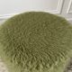 Pelfran pouf in vintage green mustache