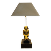 Lampe de table Hollywood Regency décor Pharaon, années 1070