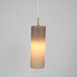 1960s Glass hanging lamp by Gino Vistosi for Venini, Italy