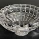 CENDRIER Cristal VINTAGE Forme Coquillage