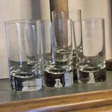 Crystal glass water