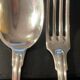 Christofle solid silver christening cutlery, Vendôme shell pattern